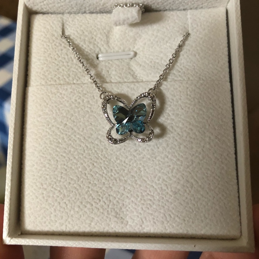 Lady Colour Butterfly Necklace